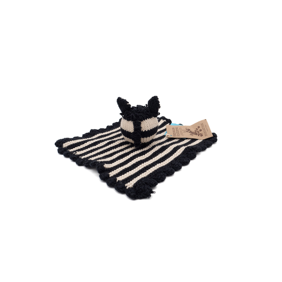 Zebra Knuffeltier Bio-Baumwolle Kuscheltier Cream Black Comforter