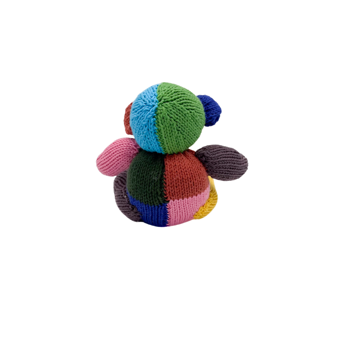 Bär Harlekin Bio-Baumwolle Small Multicolour Kuscheltier Bundu