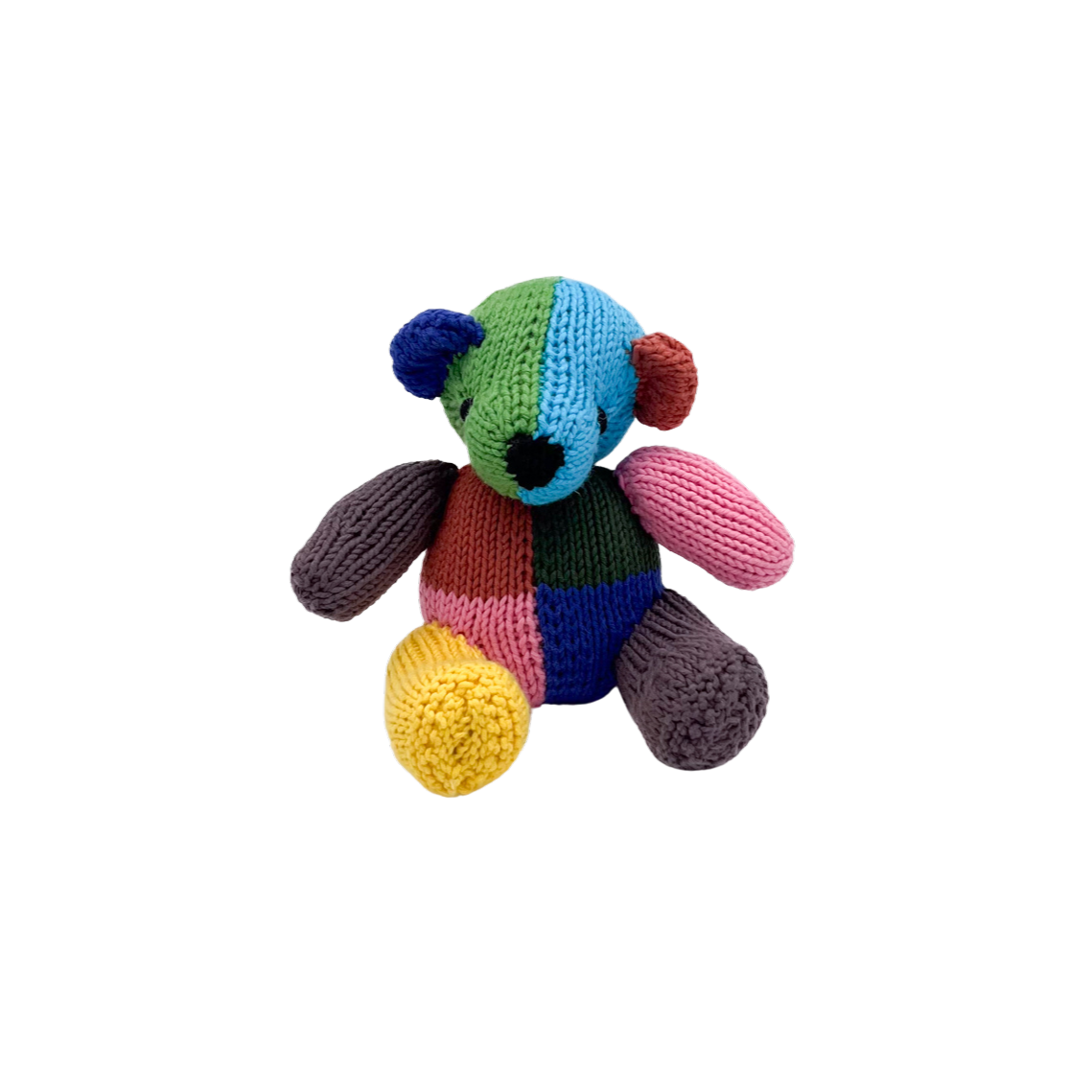 Bär Harlekin Bio-Baumwolle Small Multicolour Kuscheltier Bundu