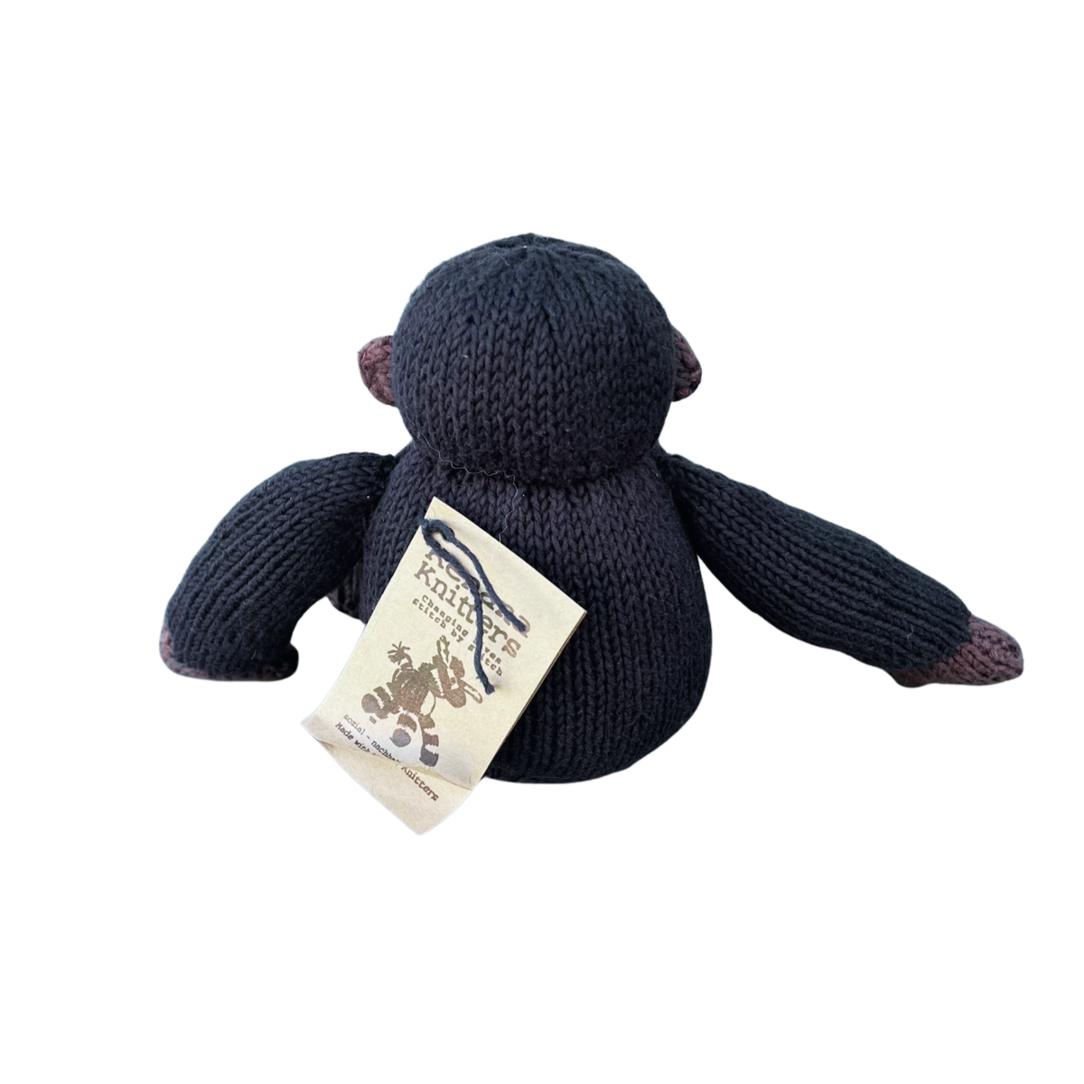 Gorilla Bio-Baumwolle Braun Kuscheltier Bundu