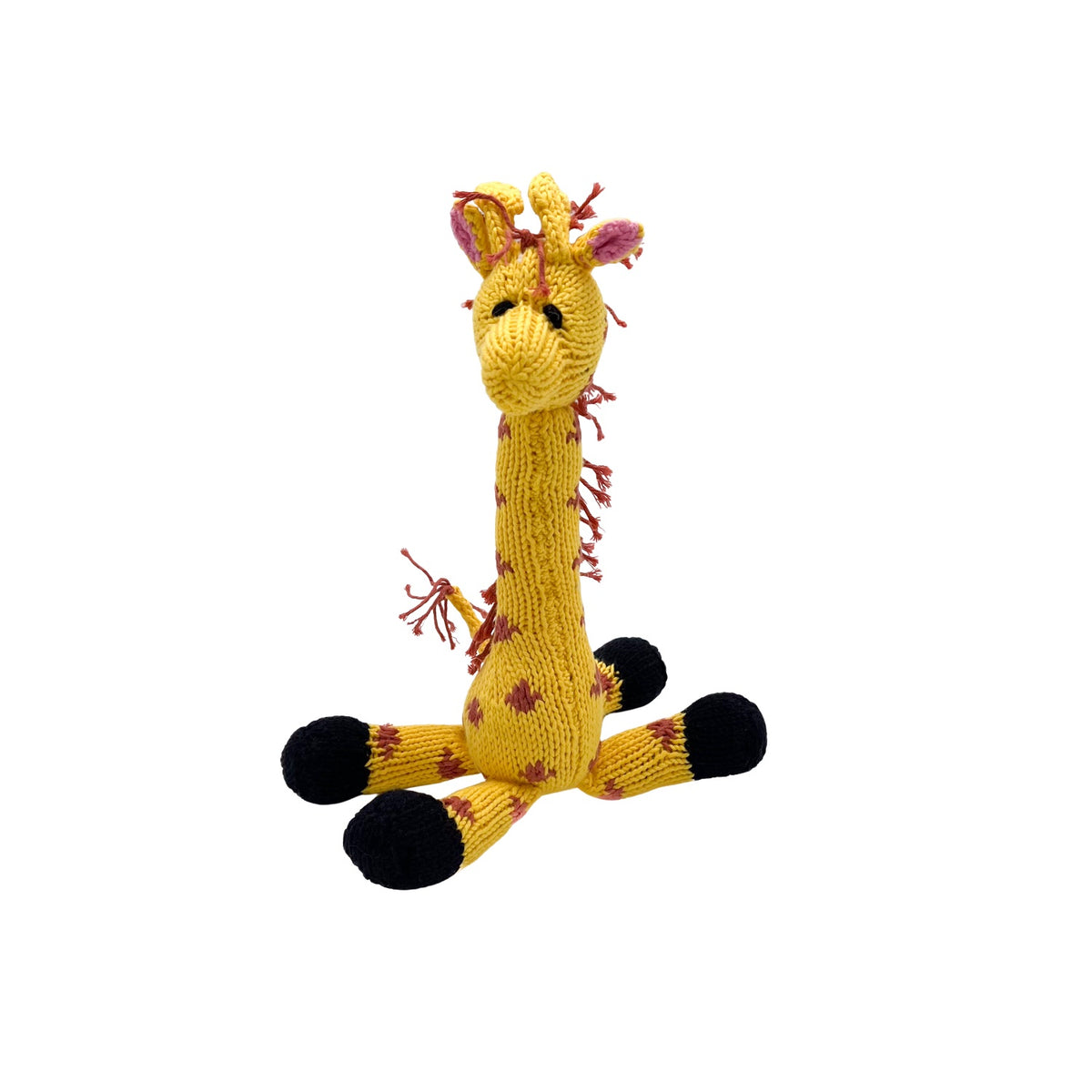 Giraffe Bio-Baumwolle Kuscheltier Yellow Bush Baby