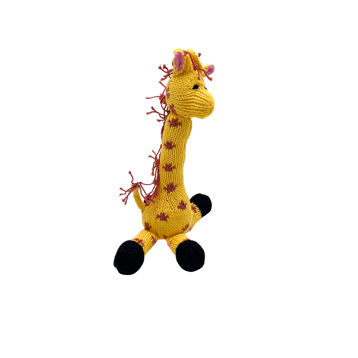 Giraffe Bio-Baumwolle Kuscheltier Yellow Bush Baby