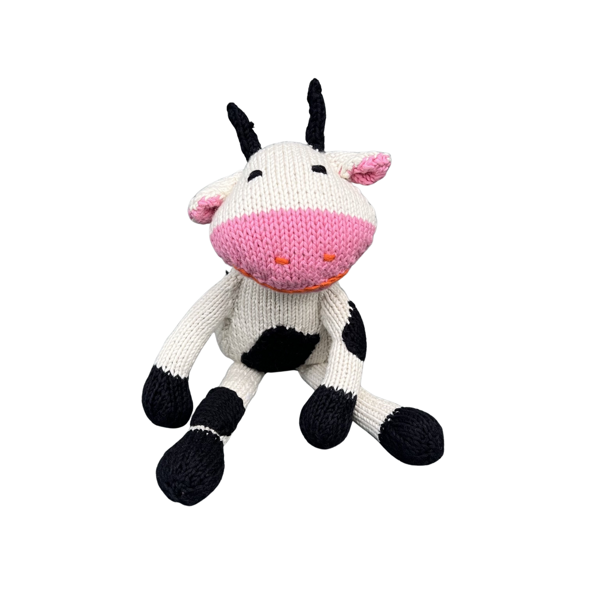 Kuh Bio-Baumwolle Small Kuscheltier Cream Farmhouse