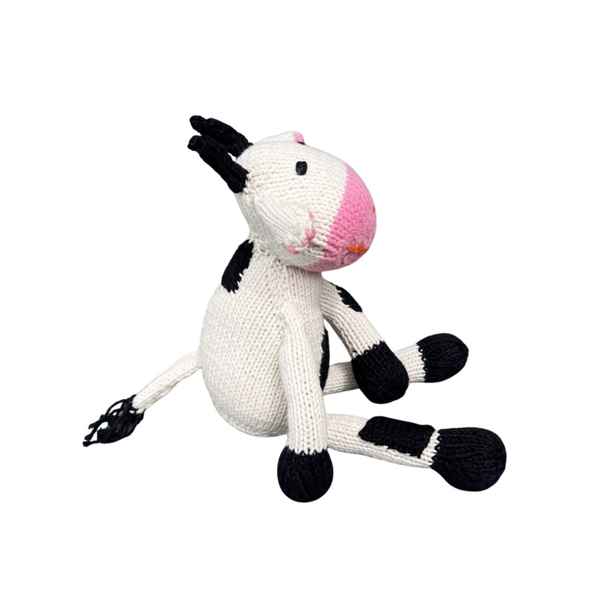Kuh Bio-Baumwolle Small Kuscheltier Cream Farmhouse