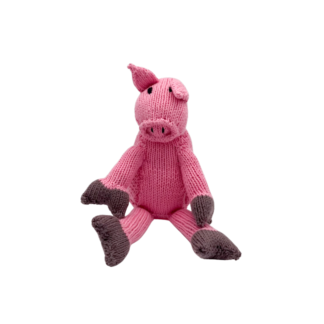 Schweinchen Bio-Baumwolle Small Kuscheltier Rosa Farmhouse