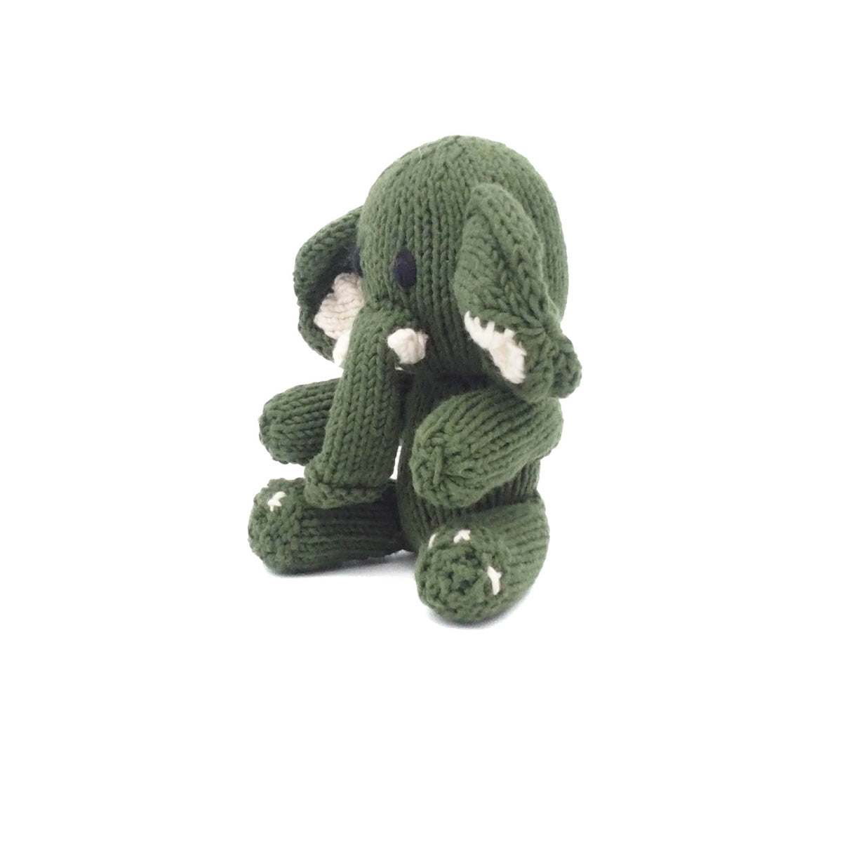 Elefant Bio-Baumwolle Small Kuscheltier Junglegreen Cream Rascal