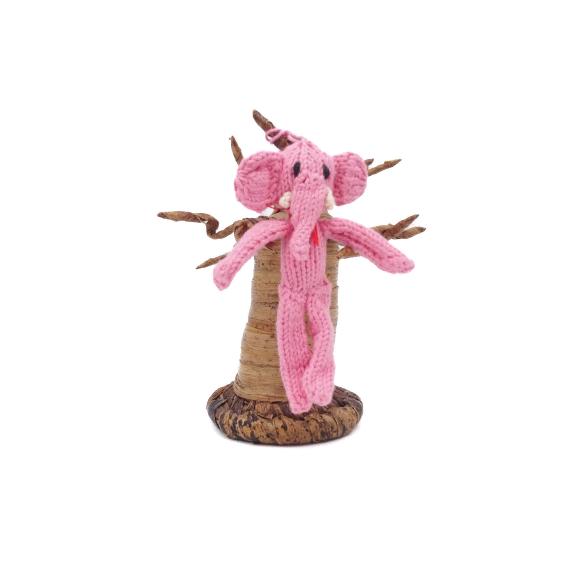 Elefant Bio-Baumwolle Mini Lightpink zum Aufhängen