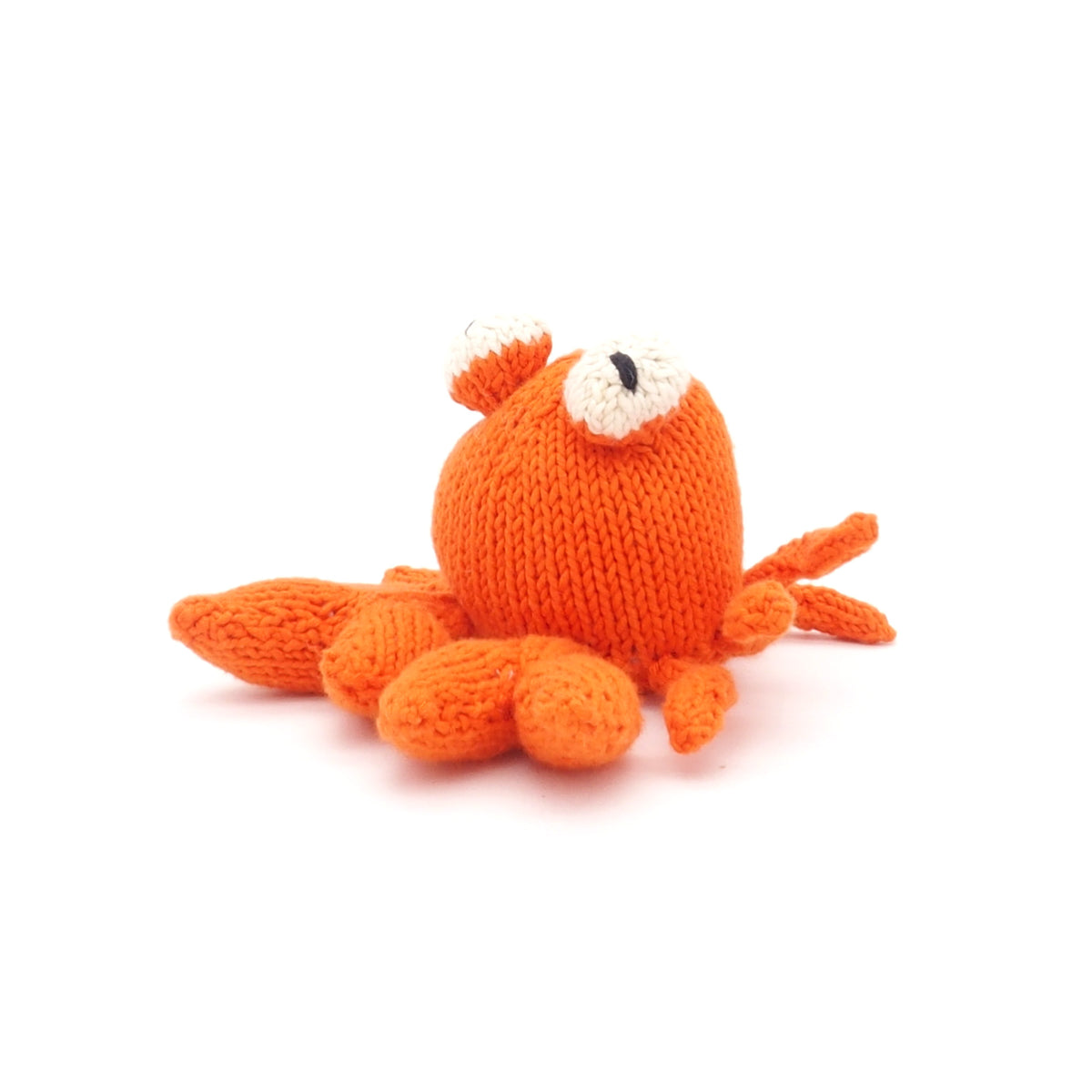 Krabbe Bio-Baumwolle Orange Small Kuscheltier Sea
