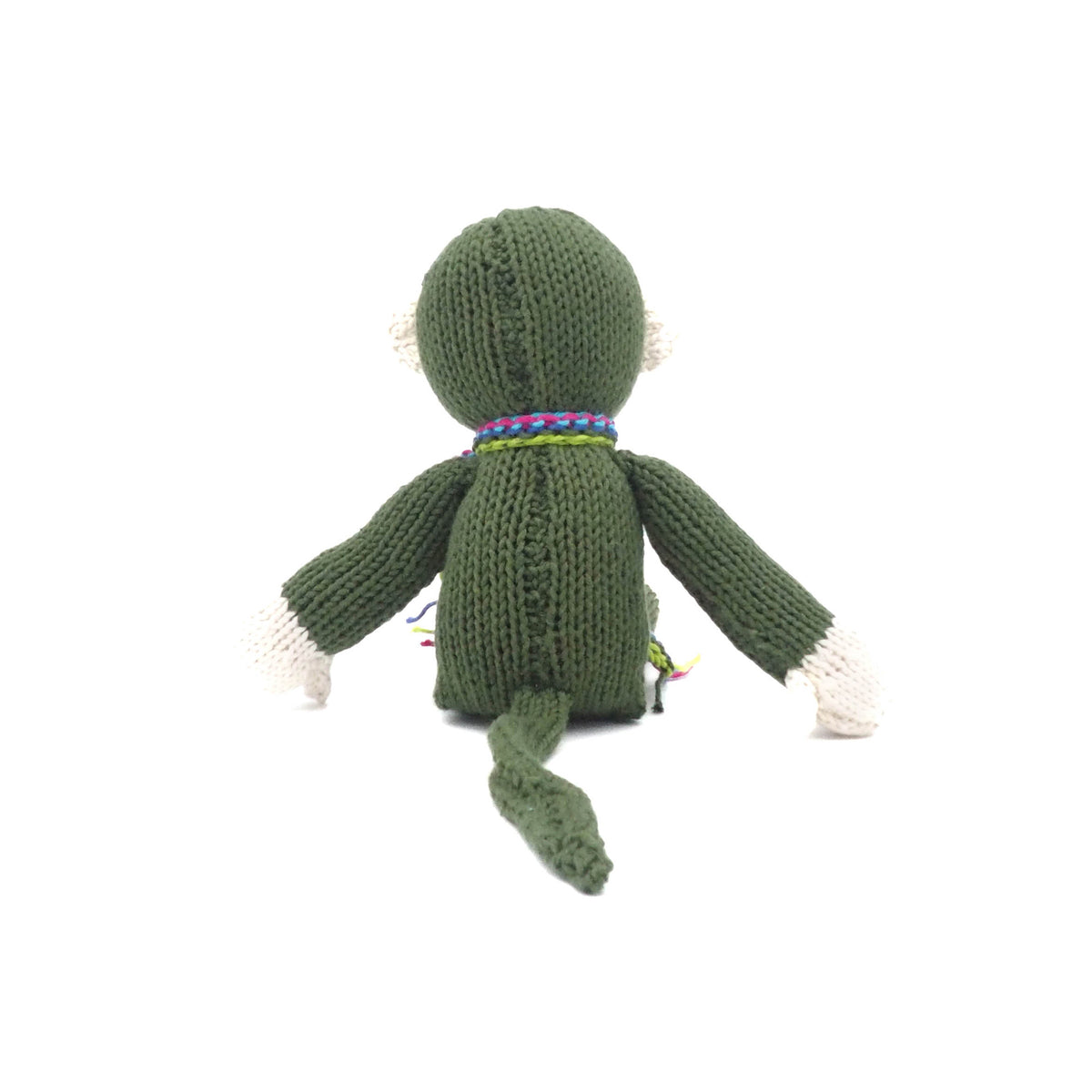 Affe Bio-Baumwolle Small Kuscheltier Junglegreen Cream Spider