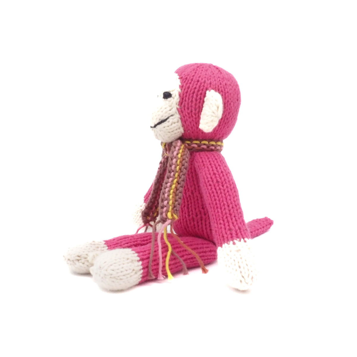 Affe Bio-Baumwolle Small Kuscheltier Raspberry Cream Spider