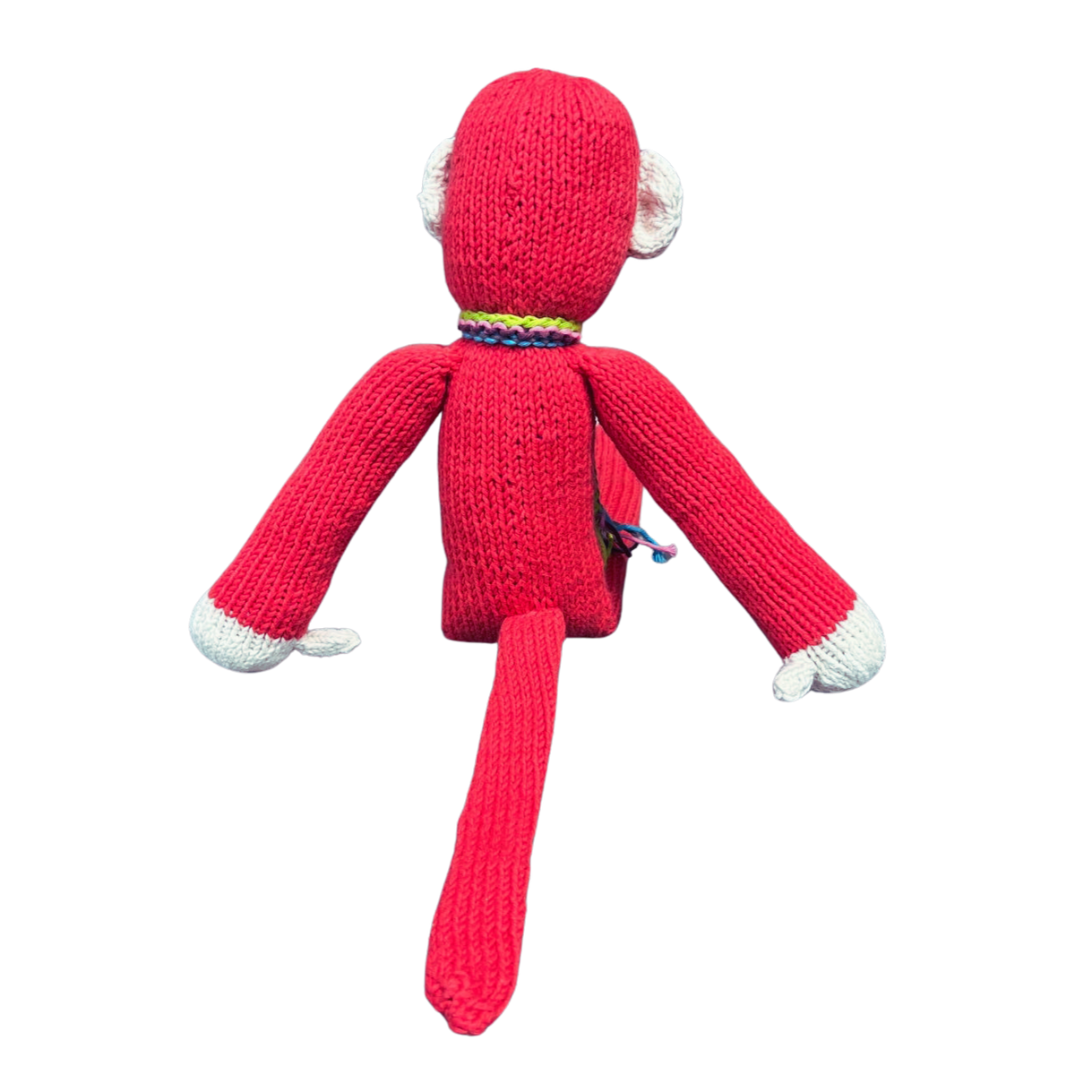 Affe Bio-Baumwolle Kuscheltier Red Cream Spider