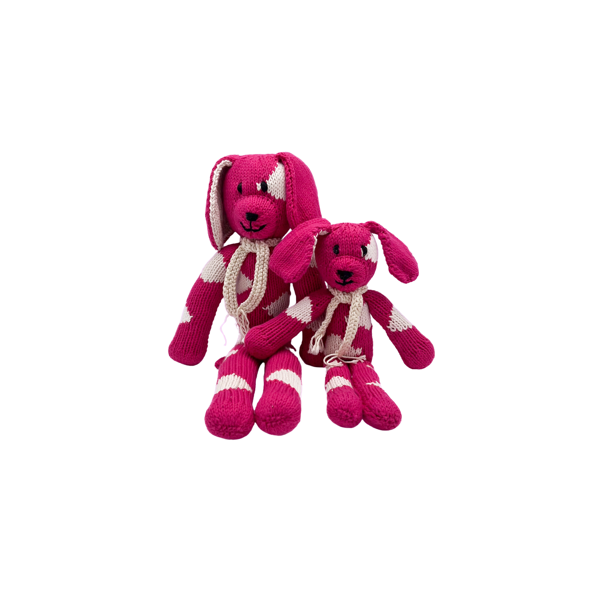 Hund Bio-Baumwolle Kuscheltier Pink Cream Spider