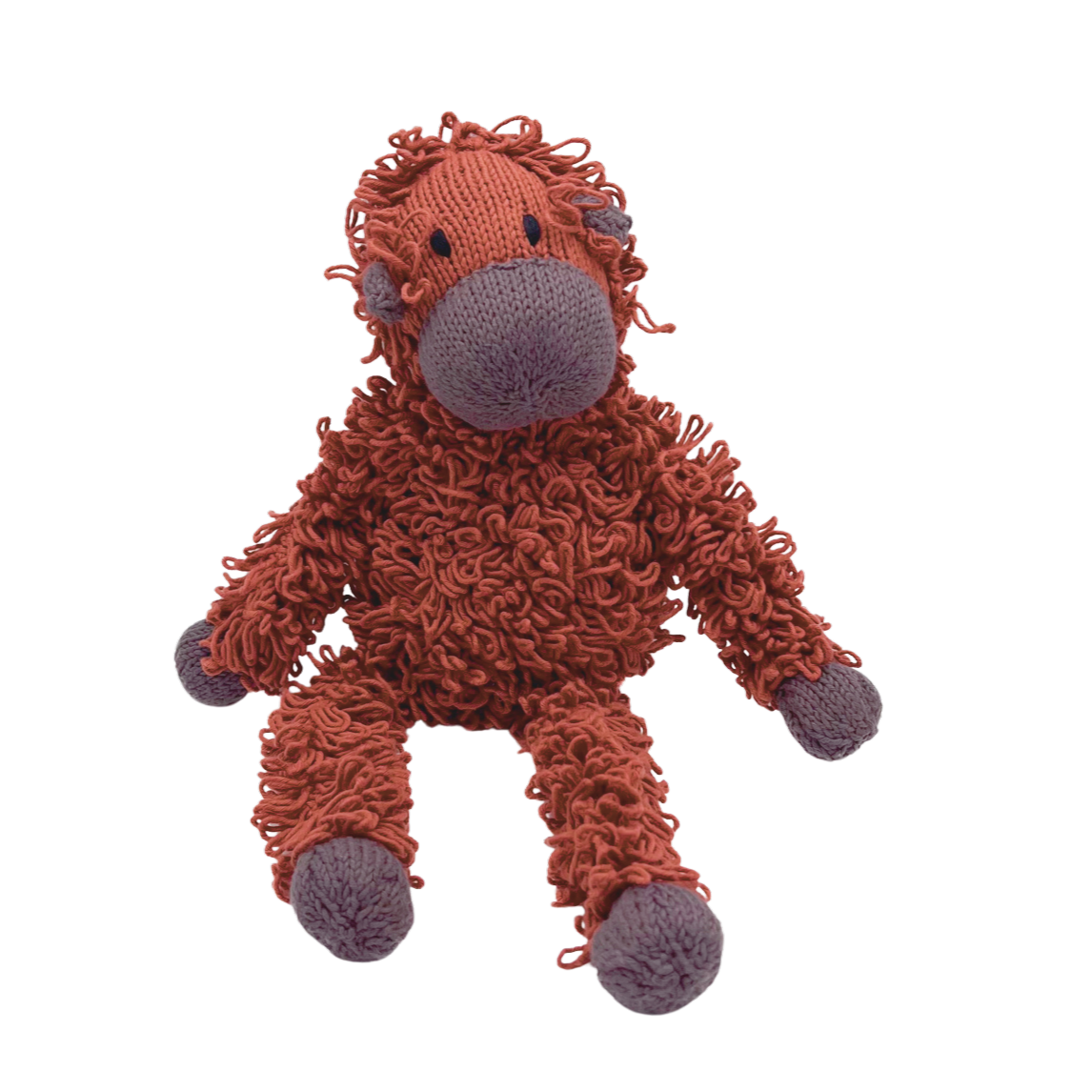 Orang-Utan Bio-Baumwolle Medium Kuscheltier Brown Spider