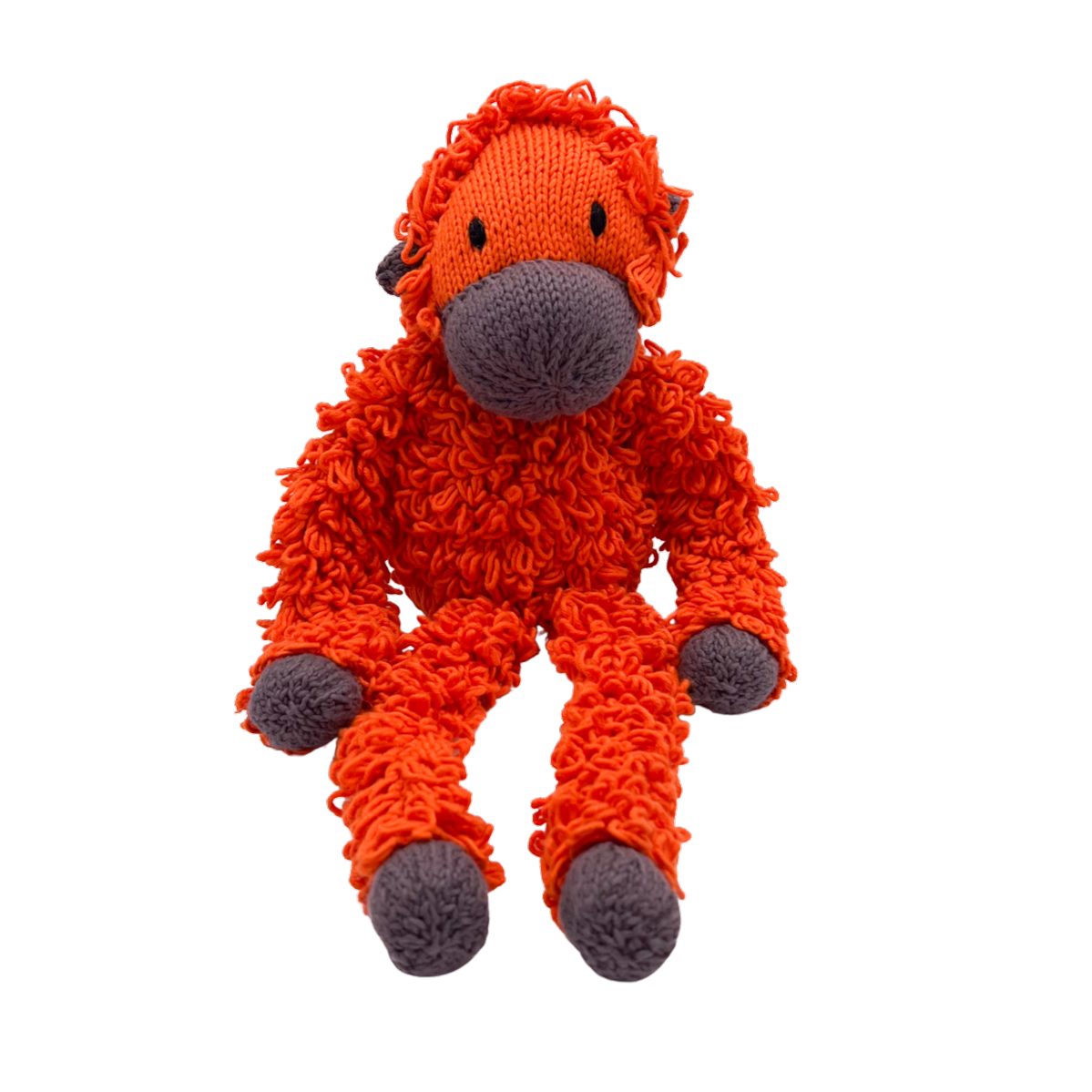 Orang-Utan Bio-Baumwolle Medium Kuscheltier Orange Spider