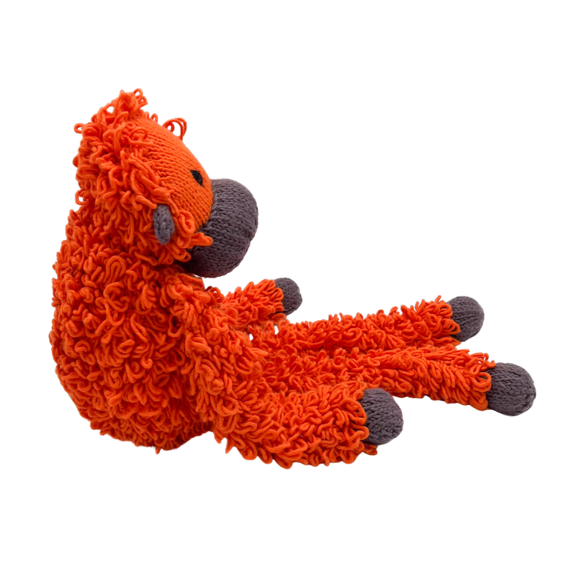 Orang-Utan Bio-Baumwolle Medium Kuscheltier Orange Spider
