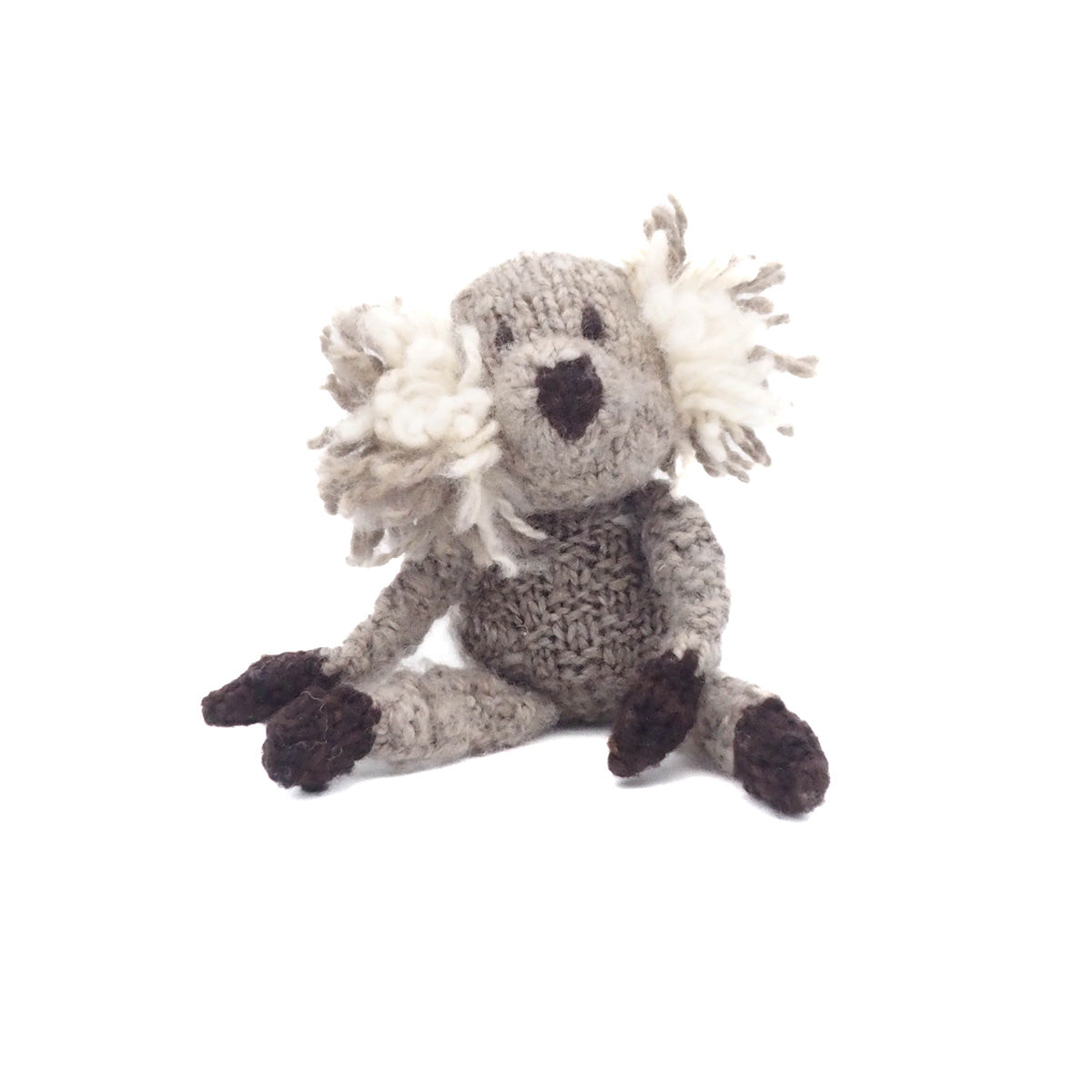 Koala Bär Wolle Small Kuscheltier Grey Bundu