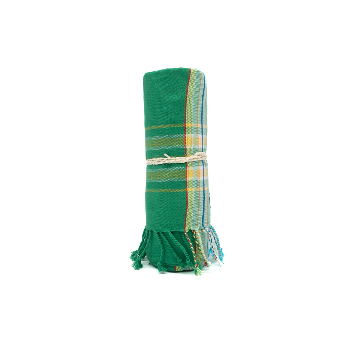 Kikoi Tuch Bauwolle Green-Turquise