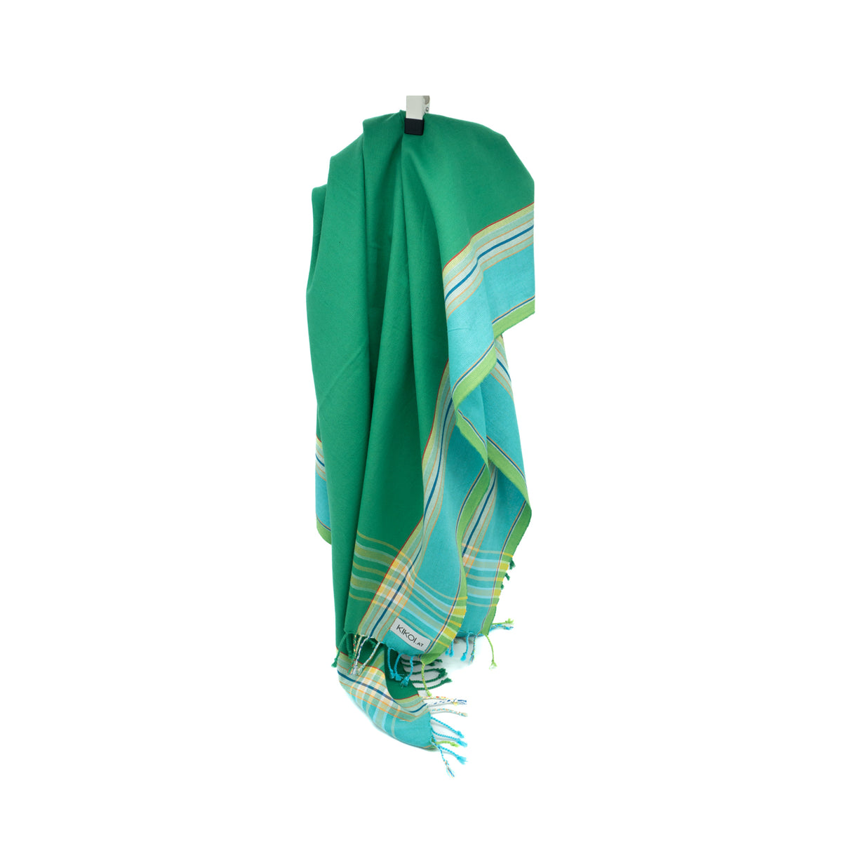 Kikoi Tuch Bauwolle Green-Turquise