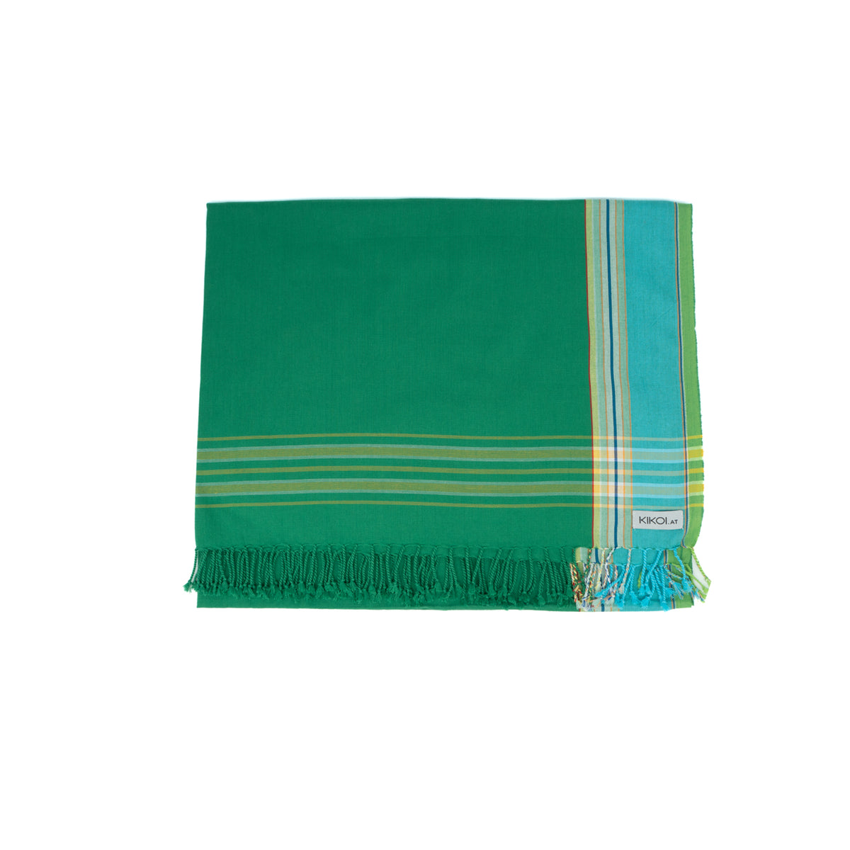 Kikoi Tuch Bauwolle Green-Turquise