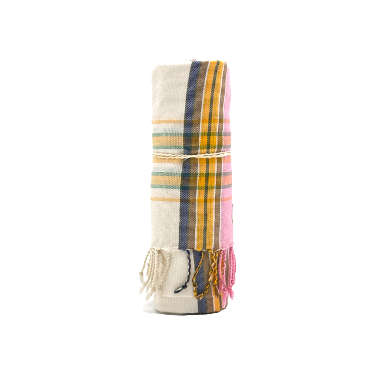 Kikoi Tuch Baumwolle Natural Pink