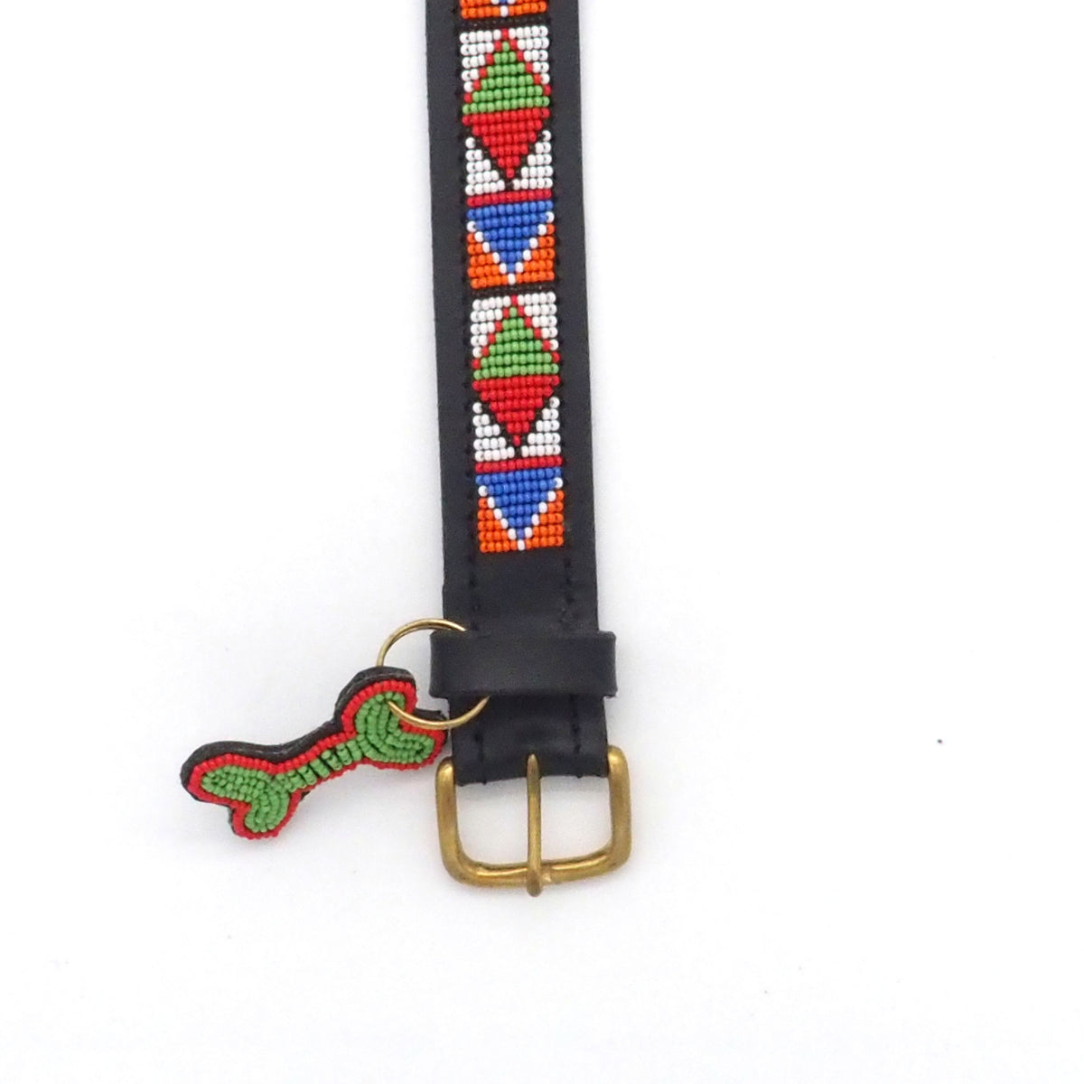 Hunde Halsband Leder Black Samburu Classic
