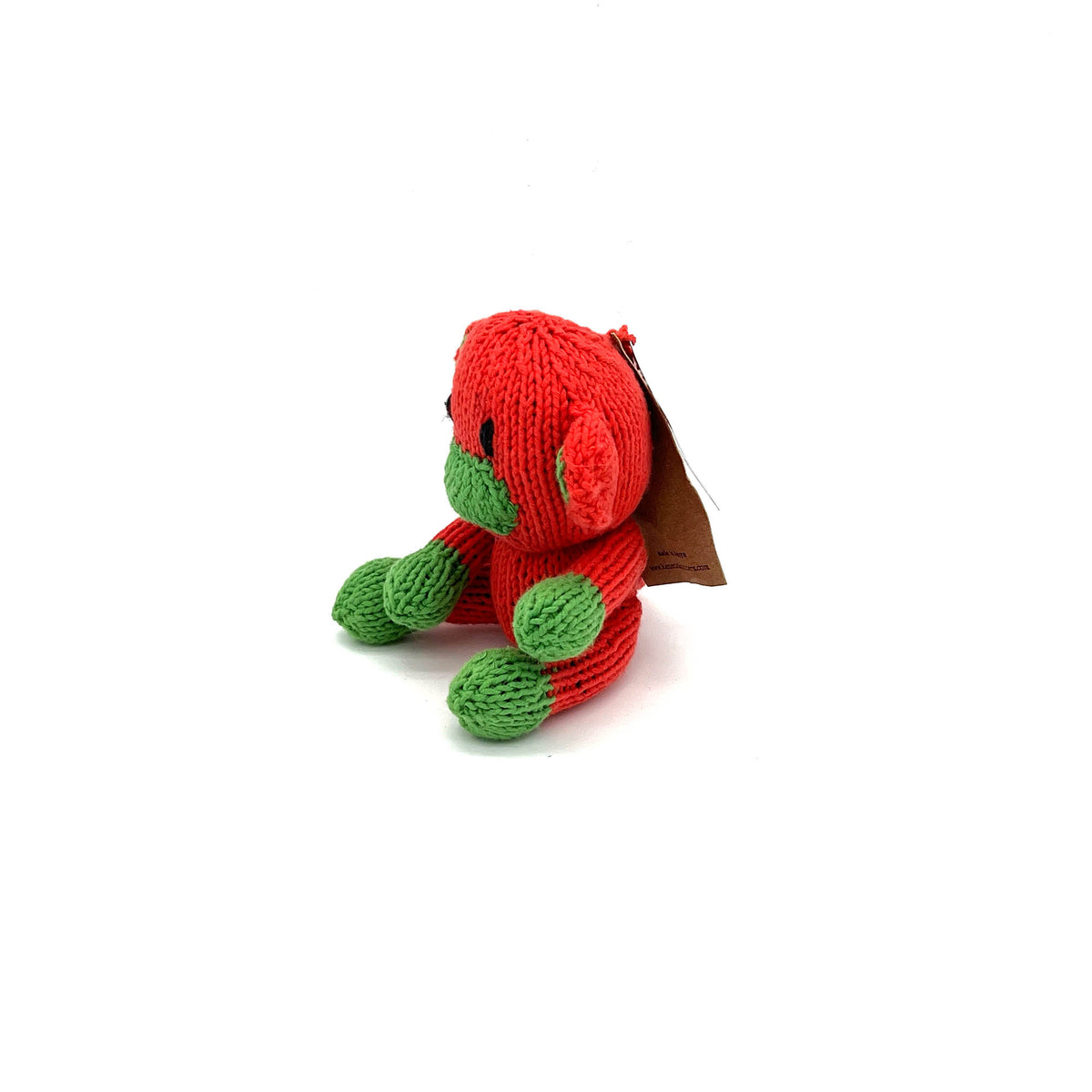 Affe Bio-Baumwolle Small Kuscheltier Red Green Rascal