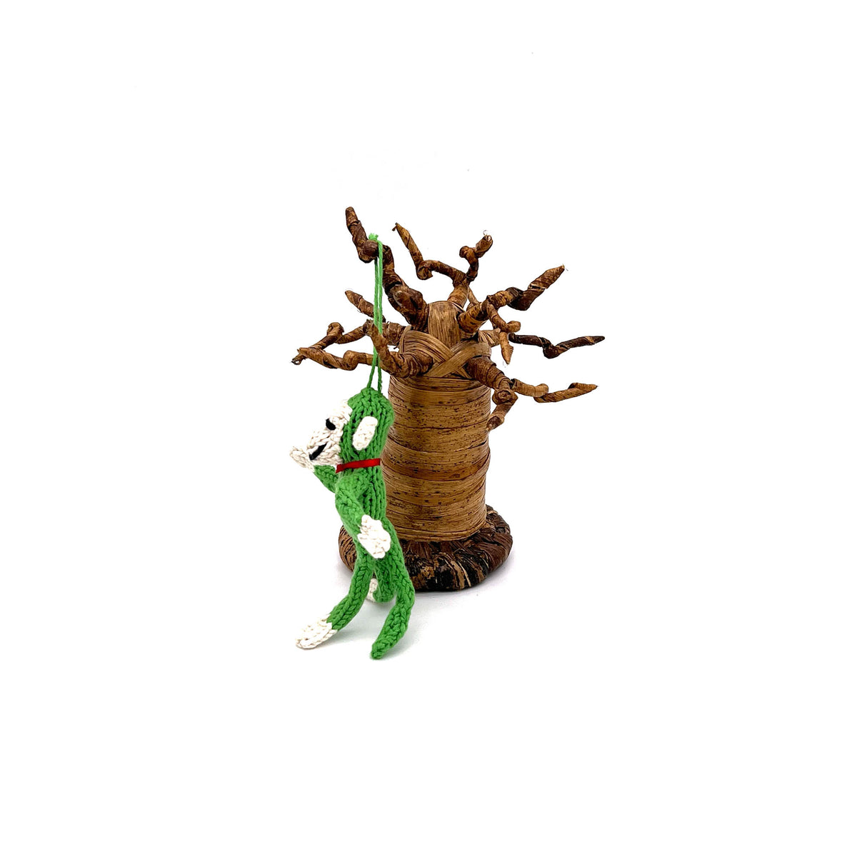 Affe Bio-Baumwolle Mini Green zum Aufhängen