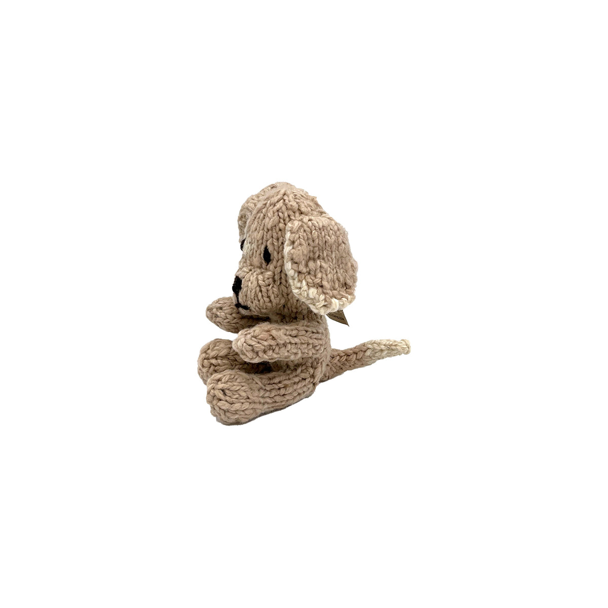 Hund Wolle Small Kuscheltier Beige Cream Rascal