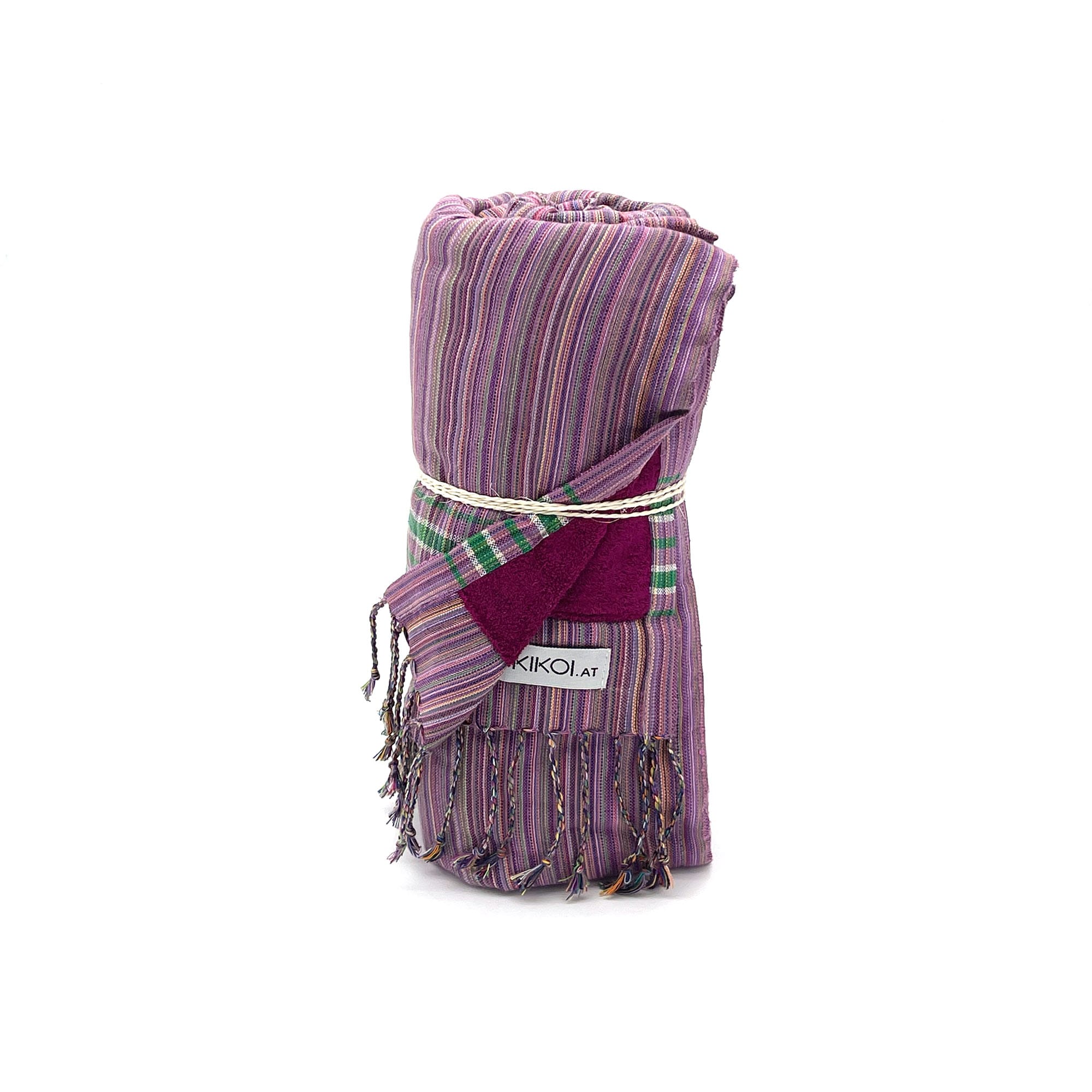 kikoi.at,bestellen,onlineshop,kikoy,baumwolle,madeinkenya,fairtrade,handtuch,hamamtuch,lavendel,feingestreift,lila,madeinkenia,madeinafrica,empowerment-durch-handel,fair-produziert,nachhaltig,products-with-a-story,community-project,aidbytrade,geburtstagsgeschenk,geschenk-idee,strand-tuch,badetuch,saunatuch,baby-decke,badezimmer,bade-handtuch,schultertuch,sonnenschutz,surfen,baby-handtuch,frottee,yoga,pilates,strand-decke,picknick-decke,urlaub,baden,wellness,spa,schwimmen,reisen,schnell-trocknend,leicht