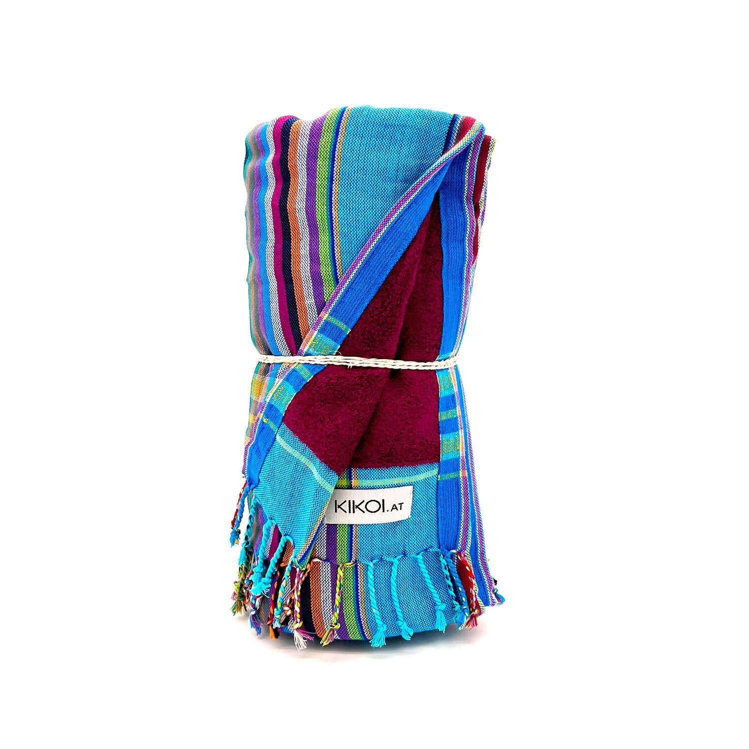 kikoi.at,bestellen,onlineshop,kikoy,baumwolle,madeinkenya,fairtrade,handtuch,hamamtuch,mittelblau-tuerkis,gestreift,lila,madeinkenia,madeinafrica,empowerment-durch-handel,fair-produziert,nachhaltig,products-with-a-story,community-project,aidbytrade,geburtstagsgeschenk,geschenk-idee,strand-tuch,badetuch,saunatuch,baby-decke,badezimmer,bade-handtuch,schultertuch,sonnenschutz,surfen,baby-handtuch,frottee,yoga,pilates,strand-decke,picknick-decke,urlaub,baden,wellness,spa,schwimmen,reisen,schnell-trocknend